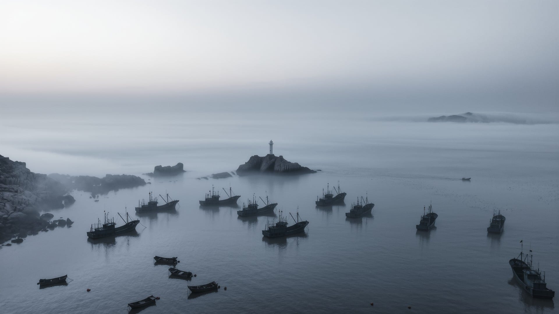 The Fog at Caulfield Point
