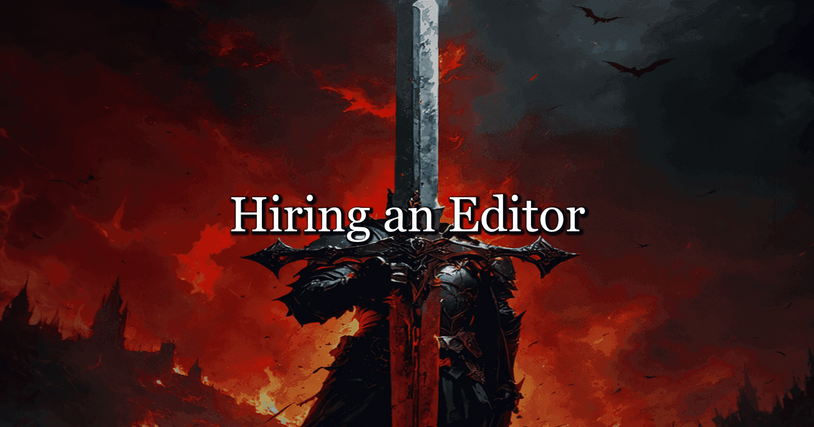 (Writing) Hiring an Editor