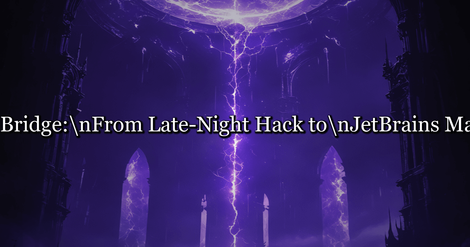 Terminal Bridge: From Late-Night Hack to JetBrains Marketplace