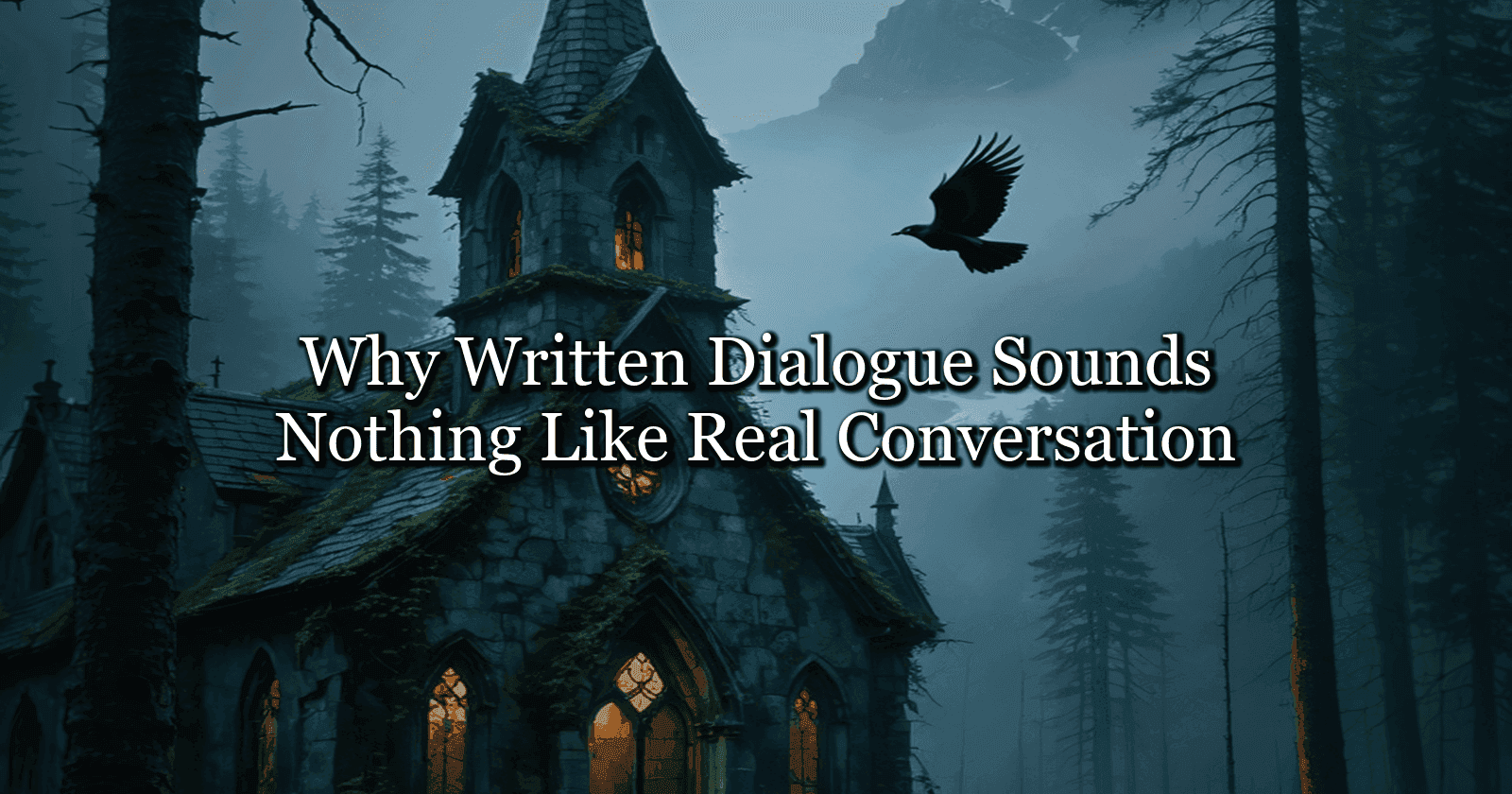 Why Written Dialogue Sounds Nothing Like Real Conversation