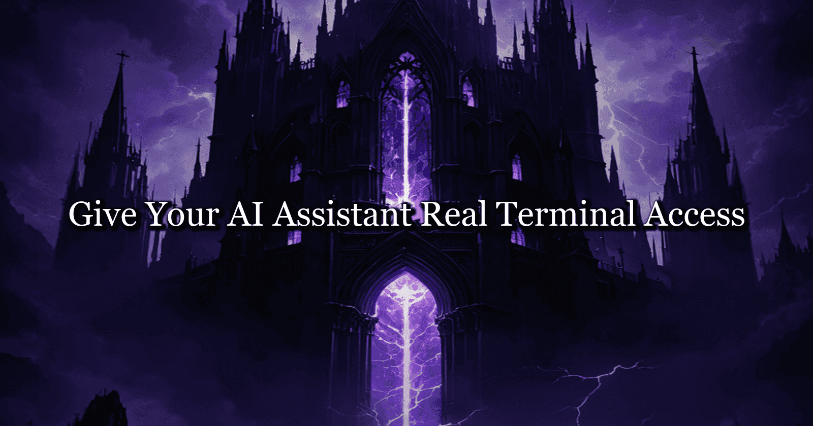 How to Give Your AI Assistant Real Terminal Access (With Code)
