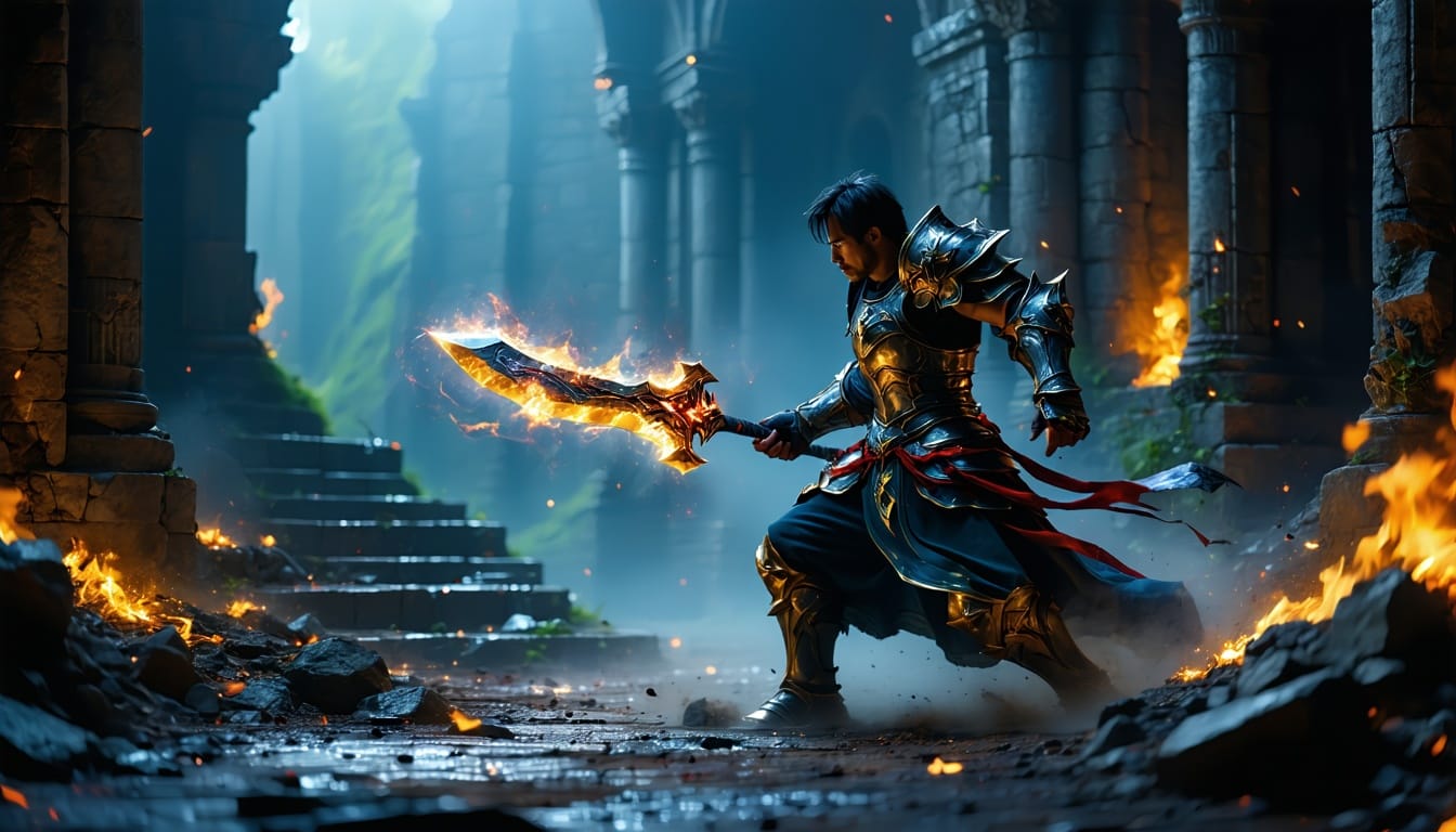 Dark Citadel combat stance system