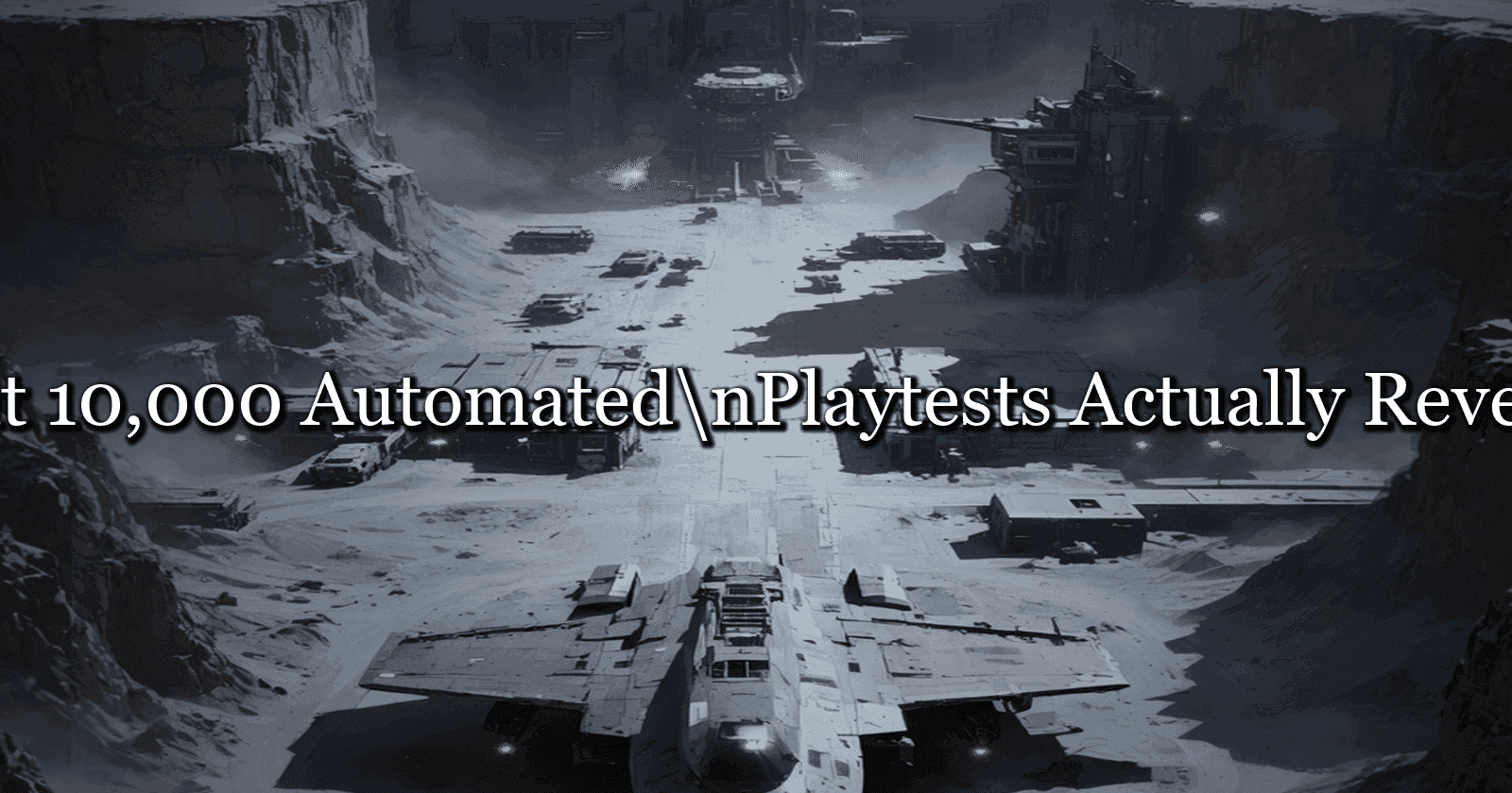 What 10,000 Automated Playtests Actually Revealed