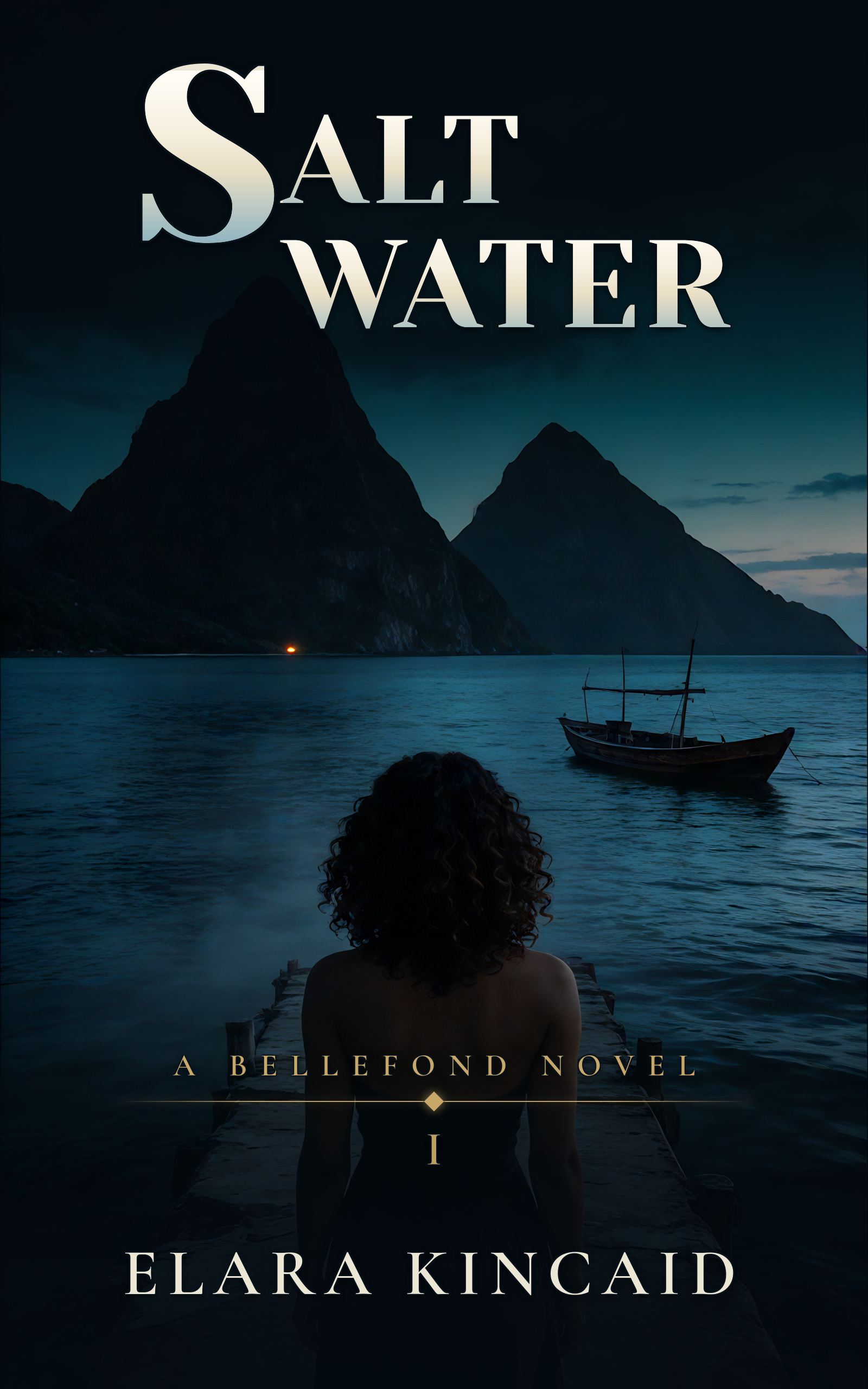 Cover of Saltwater, the first Seraphine Toussaint novel