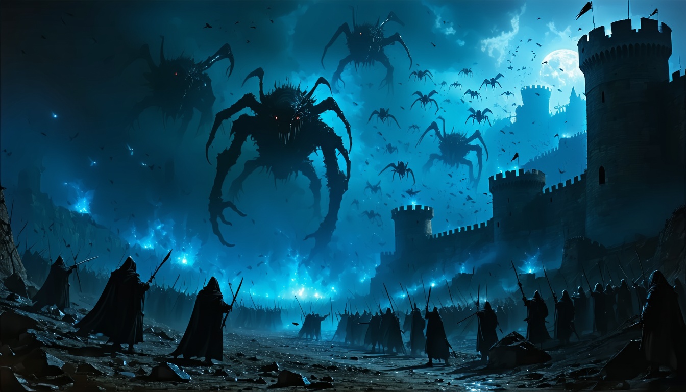 Last Light in the Dark - Chapter 9: The Swarm