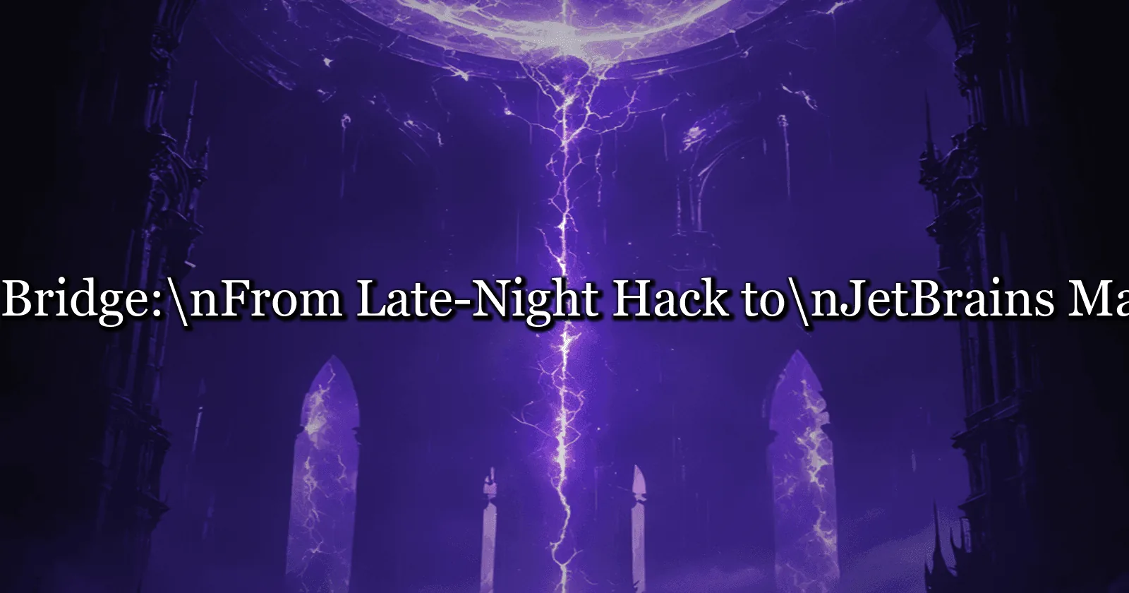 Terminal Bridge: From Late-Night Hack to JetBrains Marketplace
