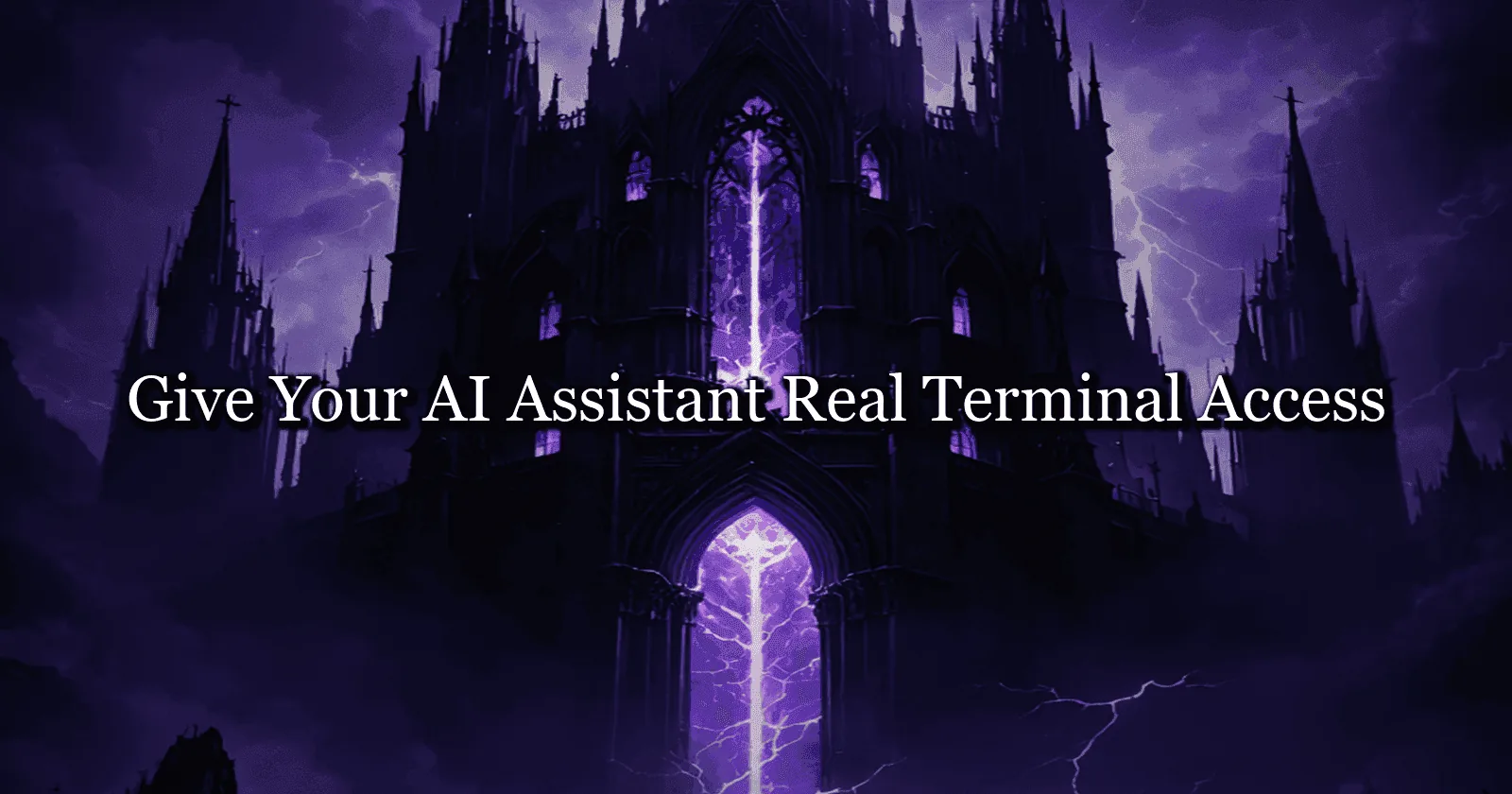 How to Give Your AI Assistant Real Terminal Access (With Code)