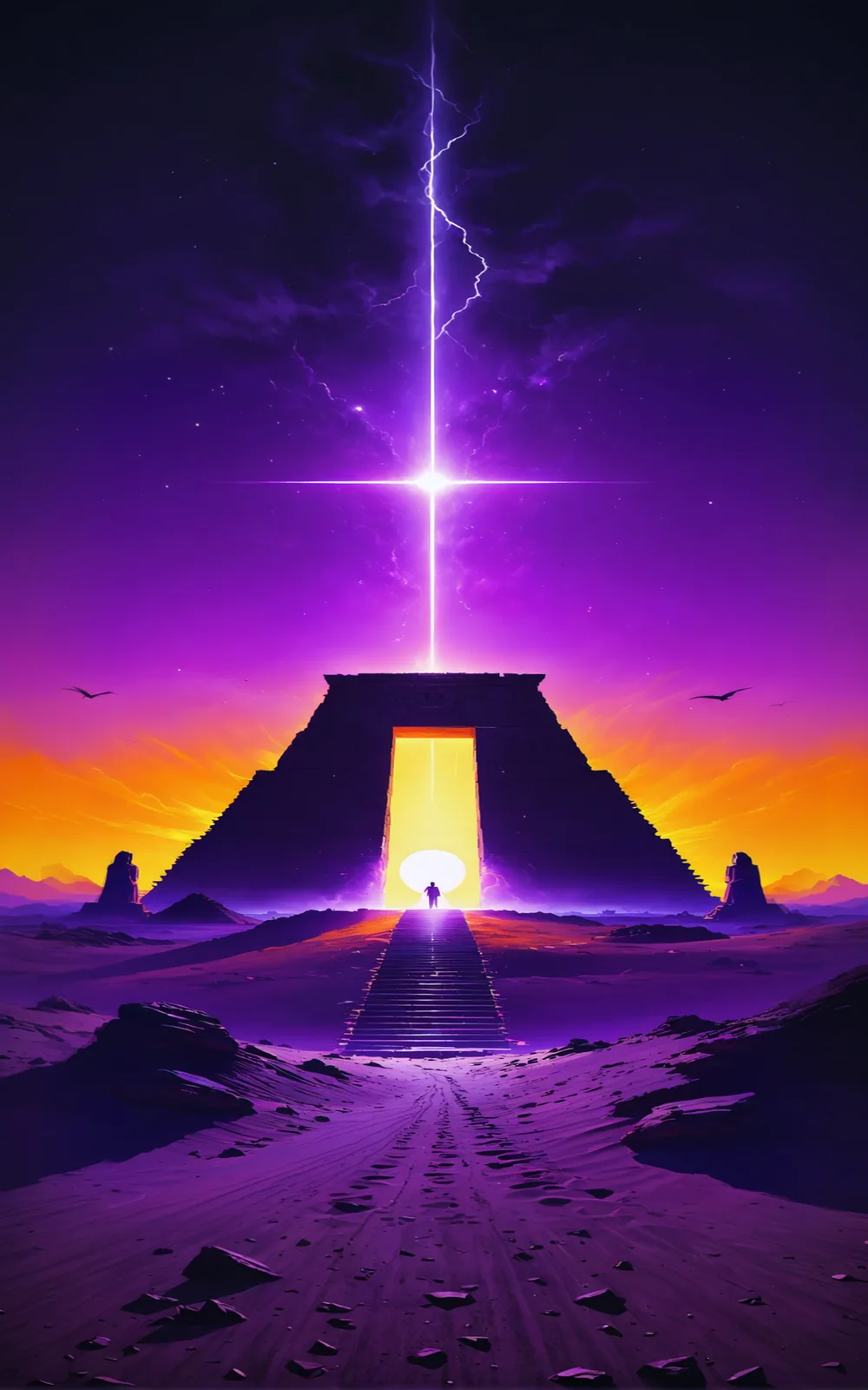 The Temple — an ancient Egyptian temple buried in the Sahara Desert
